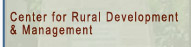 Centre for Rural Developemet and Management